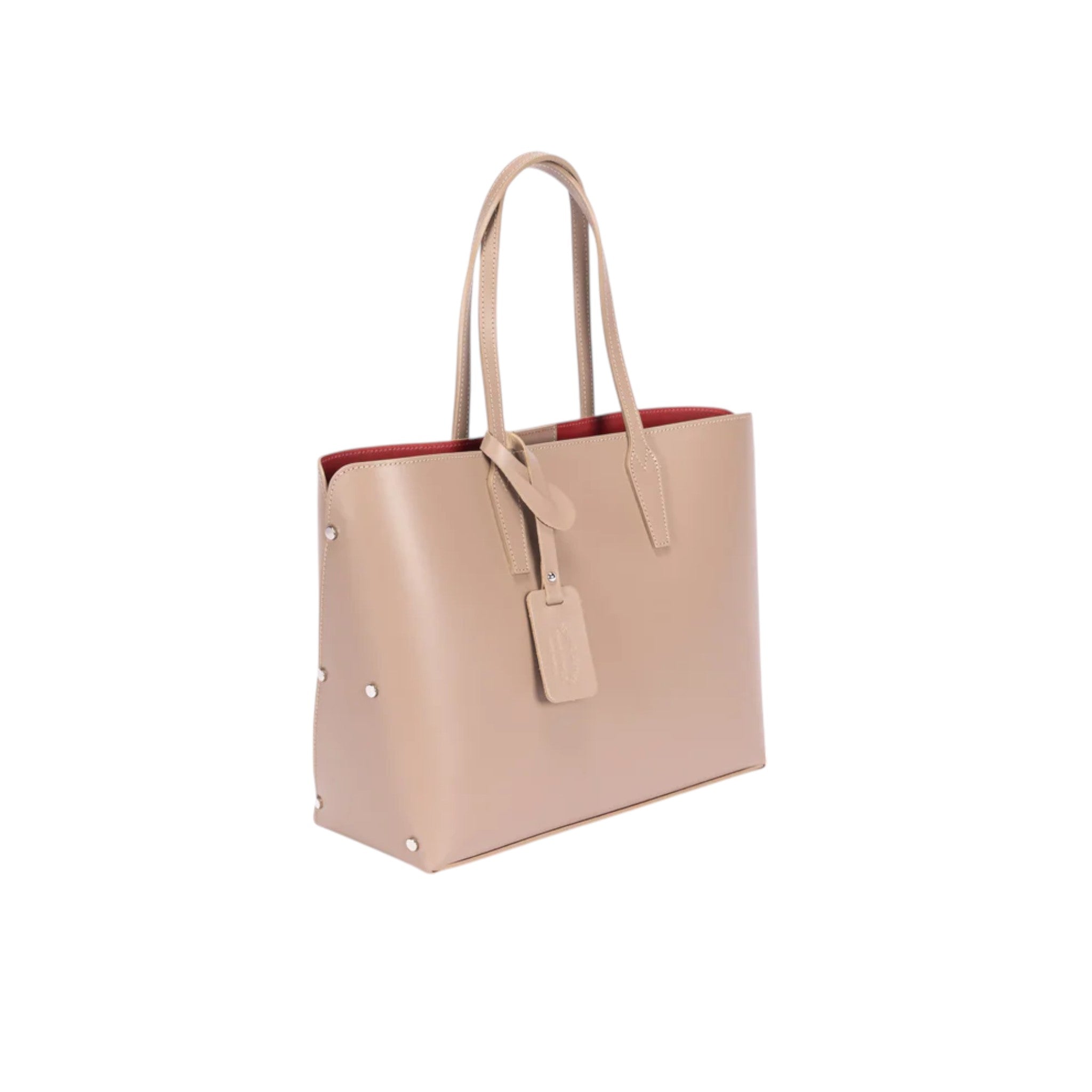 Premier Leather Beige Dally Handbag for Women with Inner Pouch